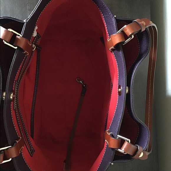 Dooney & Bourke Pebble Leather Flynn Shoulder Bag - Picture 5 of 8